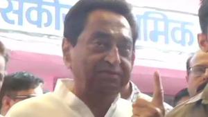 Nath was among the early ones to cast his vote for the Lok Sabha polls in Chhindwara seat, where his son Nakul Nath is in the fray from the Congress. Nath was among the early ones to cast his vote for the Lok Sabha polls in Chhindwara seat, where his son Nakul Nath is in the fray from the Congress.