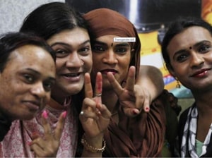Anjan Joshi, of NGO SPACE, said that most of the transgender voters are still male or female in their documents.(HT Photo) Anjan Joshi, of NGO SPACE, said that most of the transgender voters are still male or female in their documents.(HT Photo)