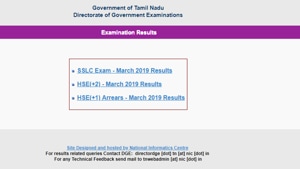 TN 10th Result 2019 declared:(tnresult.nic.in) TN 10th Result 2019 declared:(tnresult.nic.in)
