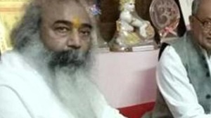 Krishnam had contested the 2014 Lok Sabha election from Sambhal in west UP on the Congress ticket. He is the head of Kalki Peeth in Sambhal.(HT Photo) Krishnam had contested the 2014 Lok Sabha election from Sambhal in west UP on the Congress ticket. He is the head of Kalki Peeth in Sambhal.(HT Photo)
