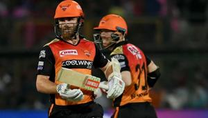 File image of David Warner, Sunrisers Hyderabad(AFP) File image of David Warner, Sunrisers Hyderabad(AFP)