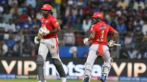 File image of KL Rahul, Chris Gayle(AFP) File image of KL Rahul, Chris Gayle(AFP)