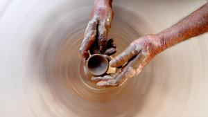 The Crafts Council of India has mapped the crafts of Haryana as metalware, sarkanda crafts, leather footwear, such as juttis, pottery and clay products, and textiles in Gurgaon, Rewari, Sonipat, Panipat, Jind, Jhajjar, Mahendergarh, Faridabad and Yamunanagar.(Representative Image) The Crafts Council of India has mapped the crafts of Haryana as metalware, sarkanda crafts, leather footwear, such as juttis, pottery and clay products, and textiles in Gurgaon, Rewari, Sonipat, Panipat, Jind, Jhajjar, Mahendergarh, Faridabad and Yamunanagar.(Representative Image)