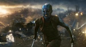 Karen Gillan in a scene from Avengers: Endgame.The film is India’s biggest opener after Baahubali: The Conclusion.(AP) Karen Gillan in a scene from Avengers: Endgame.The film is India’s biggest opener after Baahubali: The Conclusion.(AP)
