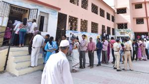 Voting in tribal constituencies also saw a rise.(HT Photo)