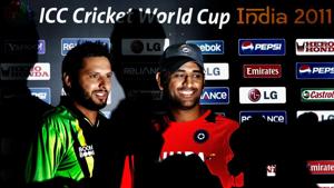 File image of MS Dhoni, Shahid Afridi(Getty Images) File image of MS Dhoni, Shahid Afridi(Getty Images)