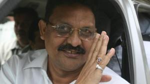 Afzal Ansari (in photo) is the brother of incarcerated mafioso Mukhtar Ansari, is the BSP candidate from Ghazipur.(HT FIle) Afzal Ansari (in photo) is the brother of incarcerated mafioso Mukhtar Ansari, is the BSP candidate from Ghazipur.(HT FIle)