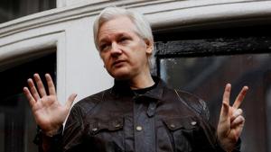 Assange, 47, was found guilty of breaching bail laws after his arrest at the Ecuadorian Embassy on April 11.(Reuters File Photo) Assange, 47, was found guilty of breaching bail laws after his arrest at the Ecuadorian Embassy on April 11.(Reuters File Photo)