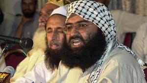 United Nations on Wednesday designated Jaish-e-Mohammed founder Masood Azhar as a global terrorist for being associated with Al-Qaida.(AFP file photo) United Nations on Wednesday designated Jaish-e-Mohammed founder Masood Azhar as a global terrorist for being associated with Al-Qaida.(AFP file photo)