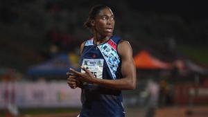 File image of South African Olympic 800m champion Caster Semenya.(AFP) File image of South African Olympic 800m champion Caster Semenya.(AFP)