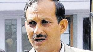 Earlier Satpal Satti was barred for 48 hours from campaigning for BJP candidates after a video of him using derogatory terms against AICC president Rahul Gandhi was widely shared.(HT File Photo) Earlier Satpal Satti was barred for 48 hours from campaigning for BJP candidates after a video of him using derogatory terms against AICC president Rahul Gandhi was widely shared.(HT File Photo)