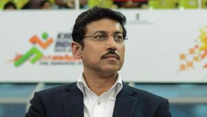 In 2014, Rathore won the seat against CP Joshi of the Congress. Last year, Poonia won the Sadulpur assembly seat defeating BJP stalwart Ram Singh Kaswan.(Milind Saurkar/HT File Photo) In 2014, Rathore won the seat against CP Joshi of the Congress. Last year, Poonia won the Sadulpur assembly seat defeating BJP stalwart Ram Singh Kaswan.(Milind Saurkar/HT File Photo)