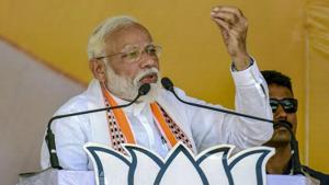 The Election Commission on Thursday gave PM Narendra Modi a clean chit for his speech in Barmer where he had said that India’s nuclear weapons were not meant for Diwali.(PTI File Photo) The Election Commission on Thursday gave PM Narendra Modi a clean chit for his speech in Barmer where he had said that India’s nuclear weapons were not meant for Diwali.(PTI File Photo)