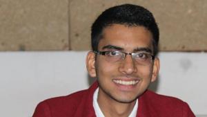 All India third topper Piyush Jha(HT) All India third topper Piyush Jha(HT)