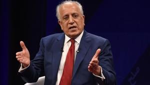 US special representative for Afghan peace and reconciliation, Zalmay Khalilzad, has so far not seen India as central to his efforts(AFP)