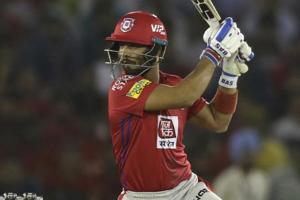 Mandeep Singh in action.(AP) Mandeep Singh in action.(AP)