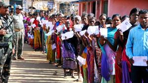 Lok sabha elections 2019: Men-to-women turnout ratio better in city(PTI) Lok sabha elections 2019: Men-to-women turnout ratio better in city(PTI)