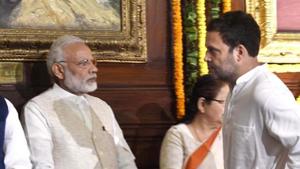 Lok Sabha elections 2019: Election Commission gives another clean chit to PM Modi, clears Rahul speech(Arvind Yadav/HT PHOTO) Lok Sabha elections 2019: Election Commission gives another clean chit to PM Modi, clears Rahul speech(Arvind Yadav/HT PHOTO)