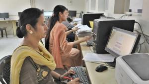 The HRD ministry had sought the Commission’s approval to fill more than 6,000 teaching and non-teaching positions that are vacant ahead of the 2019-2020 academic session.(HT File Photo) The HRD ministry had sought the Commission’s approval to fill more than 6,000 teaching and non-teaching positions that are vacant ahead of the 2019-2020 academic session.(HT File Photo)