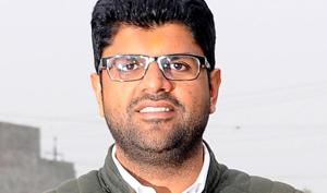 Sitting MP Dushyant Chautala, the great grandson of Chaudhary Devi Lal, a former deputy prime minister. Sitting MP Dushyant Chautala, the great grandson of Chaudhary Devi Lal, a former deputy prime minister.