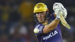 Chris Lynn in action.(PTI) Chris Lynn in action.(PTI)