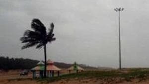 The cyclone has taken away all the moisture content in the air while moving towards Odisha and from there to West Bengal. This has resulted in dry weather conditions, causing sudden increase in temperatures in several districts of Andhra Pradesh by at least five degrees Celsius.(ANI PHOTO) The cyclone has taken away all the moisture content in the air while moving towards Odisha and from there to West Bengal. This has resulted in dry weather conditions, causing sudden increase in temperatures in several districts of Andhra Pradesh by at least five degrees Celsius.(ANI PHOTO)