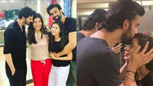 Sushmita Sen can’t wait for brother Rajeev Sen’s wedding.(Instagram) Sushmita Sen can’t wait for brother Rajeev Sen’s wedding.(Instagram)