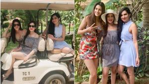 Kriti Sanon and her friends shared several pics from their Goa vacation on Instagram.(Instagram) Kriti Sanon and her friends shared several pics from their Goa vacation on Instagram.(Instagram)