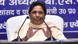 Continuing her attack, the BSP chief said her party was working with the goal of removing the BJP from the country on May 23, when the results of the Lok Sabha elections will be announced.(ANI file photo) Continuing her attack, the BSP chief said her party was working with the goal of removing the BJP from the country on May 23, when the results of the Lok Sabha elections will be announced.(ANI file photo)