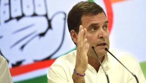 Congress President Rahul Gandhi(Arvind Yadav/HT PHOTO)