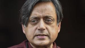When you are sick, you need ‘khichdi’, says senior Congress leader Shashi Tharoor in response to Prime Minister Narendra Modi and other BJP leaders repeated ‘’khichdi government’ barb at the opposition.(PTI)