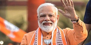Requesting all those voting in today’s fifth phase of the 2019 Lok Sabha elections to do so in large numbers, tweeted PM Modi(PTI FILE) Requesting all those voting in today’s fifth phase of the 2019 Lok Sabha elections to do so in large numbers, tweeted PM Modi(PTI FILE)