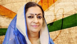 On whether the party will rope in Bollywood celebrities to take on Deol, Asha said the party has enough star power.(Asha Kumari/ Twitter) On whether the party will rope in Bollywood celebrities to take on Deol, Asha said the party has enough star power.(Asha Kumari/ Twitter)