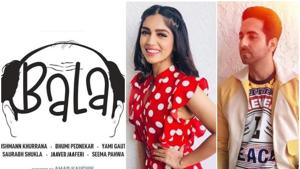 Bala stars Ayushmann Khurrana and Bhumi Pednekar in the lead. Bala stars Ayushmann Khurrana and Bhumi Pednekar in the lead.