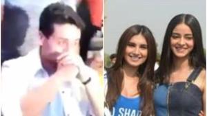 Student of the Year 2 actors Tiger Shroff, Tara Sutaria and Ananya Panday are in New Delhi. Student of the Year 2 actors Tiger Shroff, Tara Sutaria and Ananya Panday are in New Delhi.