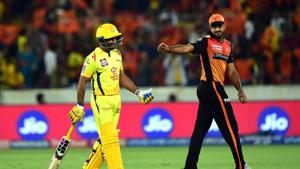 File image of Ambati Rayudu, Vijay Shankar(PTI)