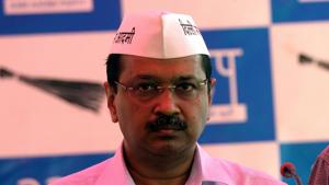 Lok Sabha elections 2019: Arvind Kejriwal campaigns with enhanced security(Mohd Zakir/HT PHOTO) Lok Sabha elections 2019: Arvind Kejriwal campaigns with enhanced security(Mohd Zakir/HT PHOTO)