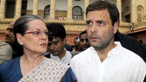 Congress president Rahul Gandhi is contesting from Amethi which goes to polls in fifth phase, his mother Sonia Gandhi is contesting from Rae Bareli.(HT Photo)