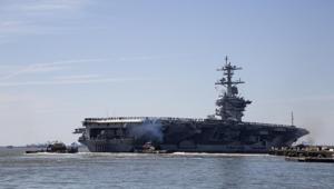 The White House said Sunday, May 5, that the US is deploying military resources to send a message to Iran.(AP FILE) The White House said Sunday, May 5, that the US is deploying military resources to send a message to Iran.(AP FILE)