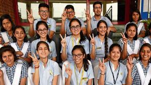 They said the pass percentage of Dehradun region has increased by 7.15%, as compared to last year.(HT Photo) They said the pass percentage of Dehradun region has increased by 7.15%, as compared to last year.(HT Photo)