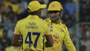 File image of MS Dhoni, Dwayne Bravo(AP) File image of MS Dhoni, Dwayne Bravo(AP)