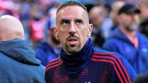 Bayern Munich's French midfielder Franck Ribery arrives prior to the German first division Bundesliga football match.(AFP) Bayern Munich's French midfielder Franck Ribery arrives prior to the German first division Bundesliga football match.(AFP)