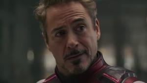 Robert Downey Jr in a still from Avengers: Endgame. Robert Downey Jr in a still from Avengers: Endgame.