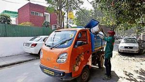 The Municipal Corporation of Gurugram (MCG) has directed Ecogreen, its concessionaire for door-to-door collection of waste, to use separate collection bags for picking up hazardous waste from households to ensure it are not mixed with other waste, officials said Tuesday. The Municipal Corporation of Gurugram (MCG) has directed Ecogreen, its concessionaire for door-to-door collection of waste, to use separate collection bags for picking up hazardous waste from households to ensure it are not mixed with other waste, officials said Tuesday.