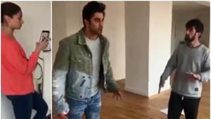 Alia Bhatt and Ranbir Kapoor in Germany. Alia Bhatt and Ranbir Kapoor in Germany.