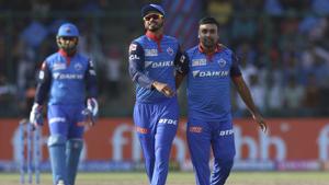 File image of Delhi Capitals players(AP) File image of Delhi Capitals players(AP)