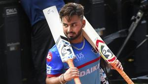 Visakhapatnam: DC batsman Rishabh Pant during a training session ahead of the Indian Premier League 2019 (IPL T20) eliminator cricket match between Delhi Capitals (DC) and Sunrisers Hyderabad(PTI) Visakhapatnam: DC batsman Rishabh Pant during a training session ahead of the Indian Premier League 2019 (IPL T20) eliminator cricket match between Delhi Capitals (DC) and Sunrisers Hyderabad(PTI)