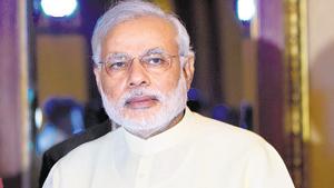 Ahead of Prime Minister Narendra Modi’s rally to be held at Ramlila Maidan on Wednesday, the Aam Aadmi Party (AAP) on Tuesday questioned the Bharatiya Janata Party (BJP) for not fulfilling its promise of full statehood to Delhi.(HT Photo)