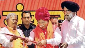 The Ambala (reserved) parliamentary seat is set to see yet another Congress-Bharatiya Janata Party (BJP) slugfest with old rivals Kumari Selja and the saffron party’s sitting MP Rattan Lal Kataria coming face to face once again. The Ambala (reserved) parliamentary seat is set to see yet another Congress-Bharatiya Janata Party (BJP) slugfest with old rivals Kumari Selja and the saffron party’s sitting MP Rattan Lal Kataria coming face to face once again.