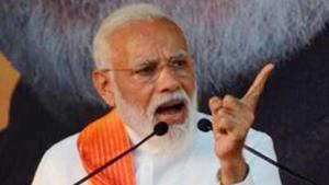 Prime Minister Narendra Modi in an interview with HTspecified the main difference between Modi of 2014, and that of 2019.(PTI/File Photo)